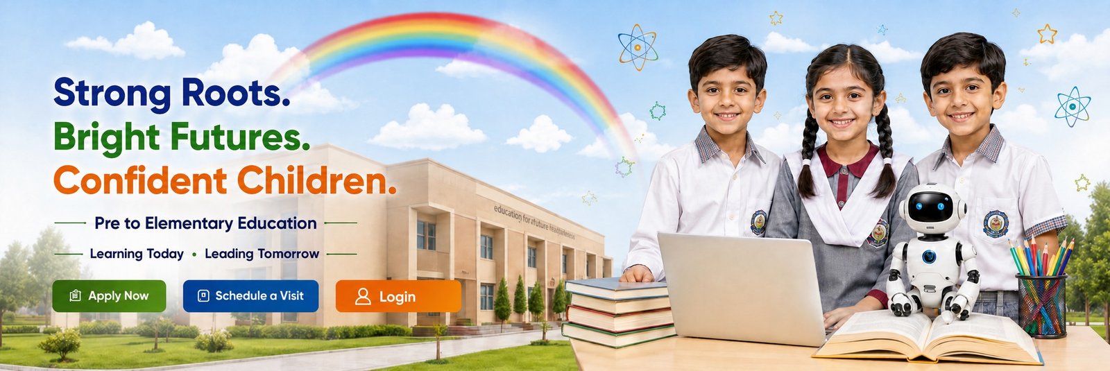 Strong Roots Bright Futures Confident Children